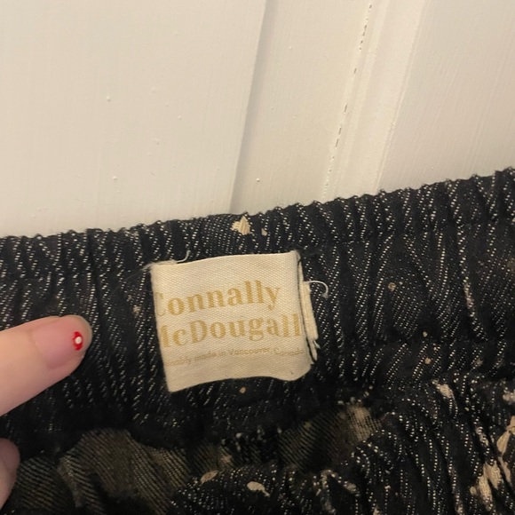 Bleach dyed raw denim jeans - Picture 2 of 3